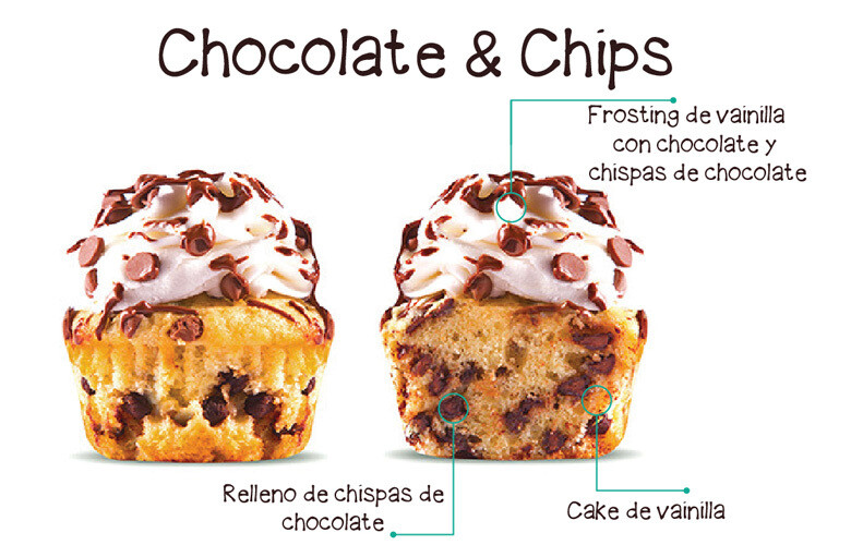 Chocolate Chip Cupcake